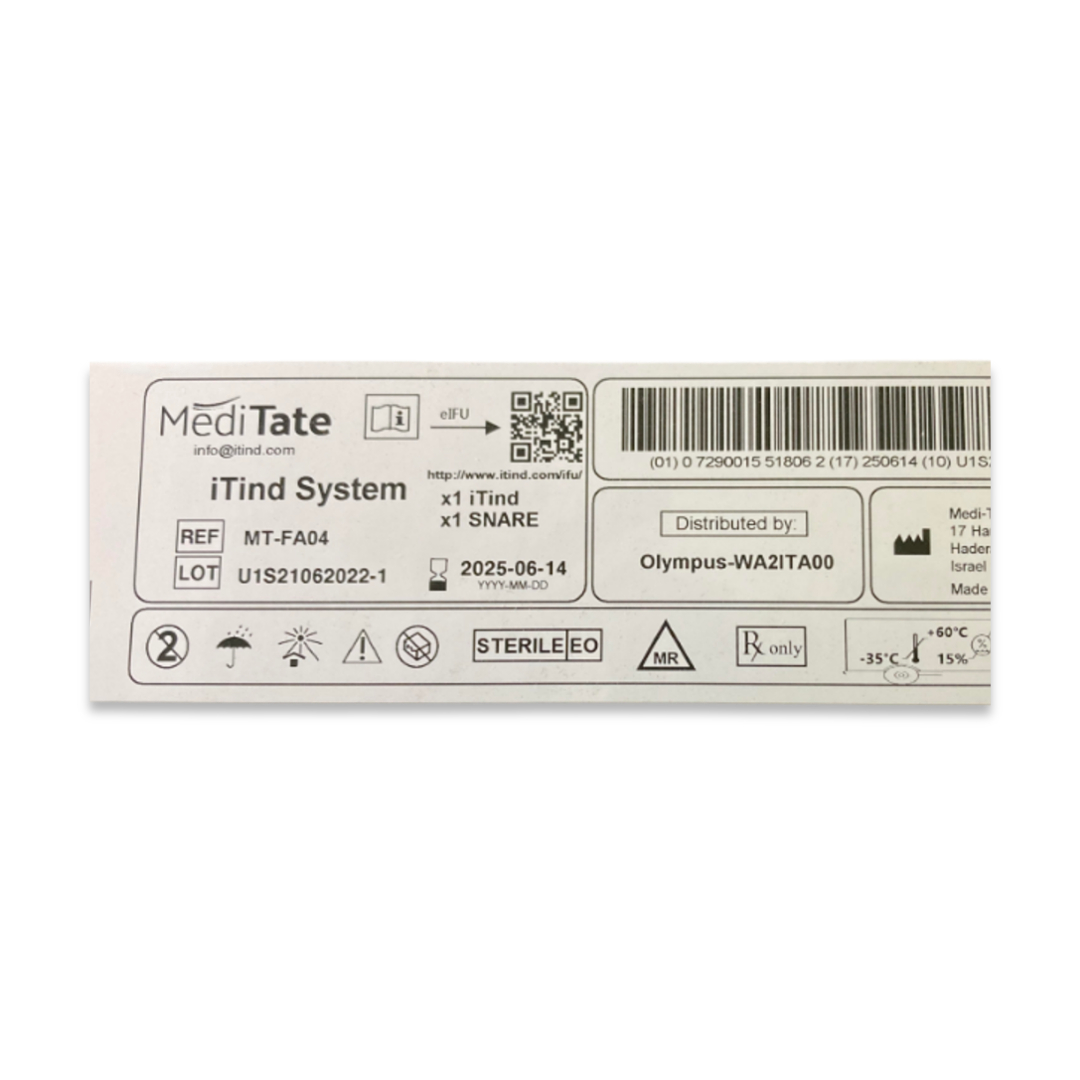 MEDI-TATE LTD MT-FA04 iTIND System - RevMed