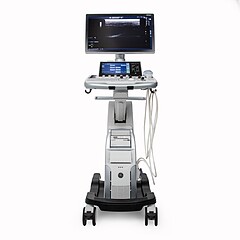 GE Logiq S7 Expert Ultrasound System w. 9L-D C1-5D Transducers SW: R3 5194432