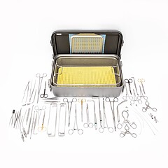 V. Mueller NL 156 General Surgery Instrument Set – Forceps Scissors Retractors