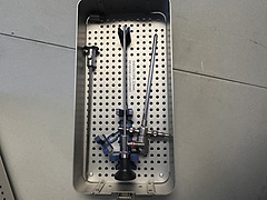 Quick patch sterilization arthroscope set